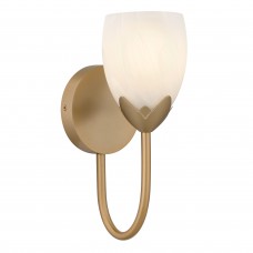 Jacobs 1-Light Bronze Gold Wall Sconce