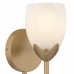 Jacobs 1-Light Bronze Gold Wall Sconce