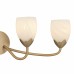 Jacobs 4-Light Bronze Gold Vanity Light