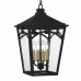 Jaxon 4-Light Western Bronze Outdoor Hanging Lantern