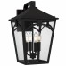 Jaxon 4-Light Western Bronze Outdoor Wall Lantern