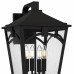 Jaxon 4-Light Western Bronze Outdoor Wall Lantern
