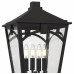 Jaxon 4-Light Western Bronze Outdoor Post Lantern