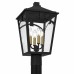 Jaxon 4-Light Western Bronze Outdoor Post Lantern