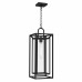 Jayce 1-Light Matte Black Outdoor Hanging Lantern