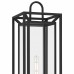 Jayce 1-Light Matte Black Outdoor Post Lantern