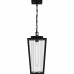 Jett 1-Light Matte Black Outdoor Hanging Lantern