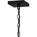 Jett 1-Light Matte Black Outdoor Hanging Lantern