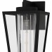 Jett 1-Light Matte Black Outdoor Wall Lantern