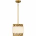 Kate 1-Light Brushed Gold Mini Pendant