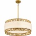 Kate 5-Light Brushed Gold Pendant
