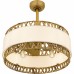 Kate 4-Light Brushed Gold Fan Light