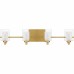 Kolt 4-Light Brushed Gold Bath Light