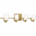 Kolt 4-Light Brushed Gold Bath Light