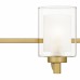 Kolt 4-Light Brushed Gold Bath Light