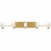 Kolt 5-Light Brushed Gold Bath Light