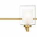Kolt 5-Light Brushed Gold Bath Light