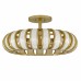 Knight 5-Light Soft Gold Semi-Flush Mount