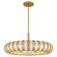 Knight 6-Light Soft Gold Pendant Light