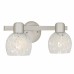 Layton 2-Light Brushed Nickel Vanity Light