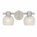 Layton 2-Light Brushed Nickel Vanity Light