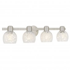Layton 4-Light Brushed Nickel Vanity Light