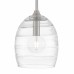 Lucy 1-Light Brushed Nickel Mini Pendant Light