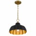 Leanne 1-Light Matte Black Pendant Light