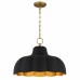 Leanne 4-Light Matte Black Pendant Light
