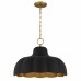 Leanne 4-Light Matte Black Pendant Light