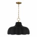 Leanne 4-Light Matte Black Pendant Light