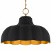 Leanne 4-Light Matte Black Pendant Light