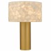 Leland 1-Light Brushed Gold Table Lamp