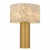 Leland 1-Light Brushed Gold Table Lamp