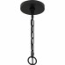 Lockery 8-Light Matte Black Chandelier