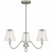 McKinney 3-Light Brushed Nickel Chandelier