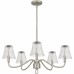 McKinney 5-Light Brushed Nickel Chandelier