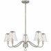 McKinney 5-Light Brushed Nickel Chandelier