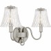 McKinney 2-Light Brushed Nickel Bath Light