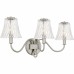 McKinney 3-Light Brushed Nickel Bath Light