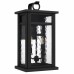 Moira 2-Light Earth Black Outdoor Wall Lantern