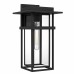 Morgan 1-Light Earth Black Outdoor Wall Lantern