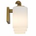 Morris 3-Light Weathered Brass Vanity Light