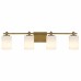 Morris 4-Light Weathered Brass Vanity Light