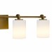 Morris 4-Light Weathered Brass Vanity Light