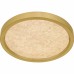 Outskirts Integrated LED Brushed Gold Flush Mount with CCT Switch