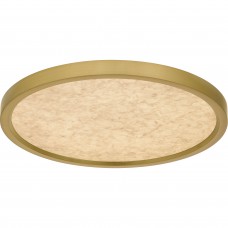 Outskirts Brushed Gold Flush Mount