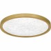 Outskirts Integrated LED Brushed Gold Flush Mount with CCT Switch