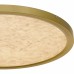 Outskirts Integrated LED Brushed Gold Flush Mount with CCT Switch