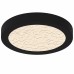 Outskirts Integrated LED Earth Black Flush Mount with CCT Switch